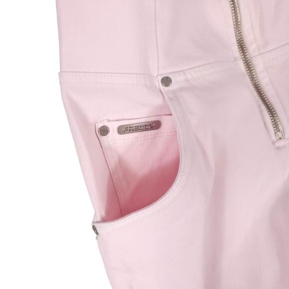 Freddy WR.UP Snug Jeans High Waisted 7/8 Length Baby Pink Butt Shaping Jeans - Picture 6 of 15